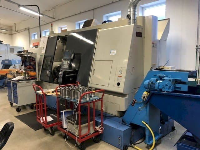 A Mazak Integrex 300SY gép elölnézete