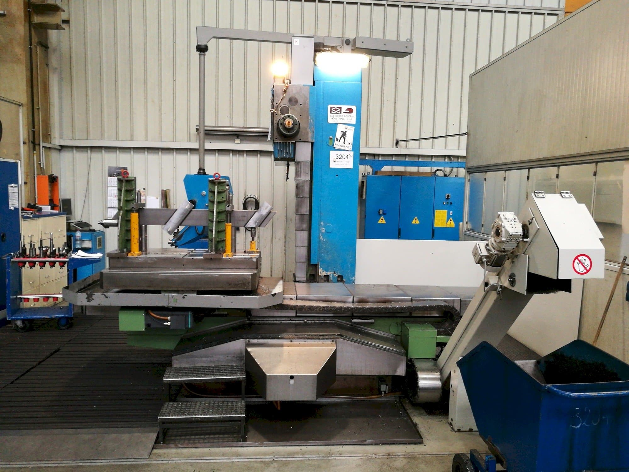 A San Rocco Futura 110MF gép elölnézete