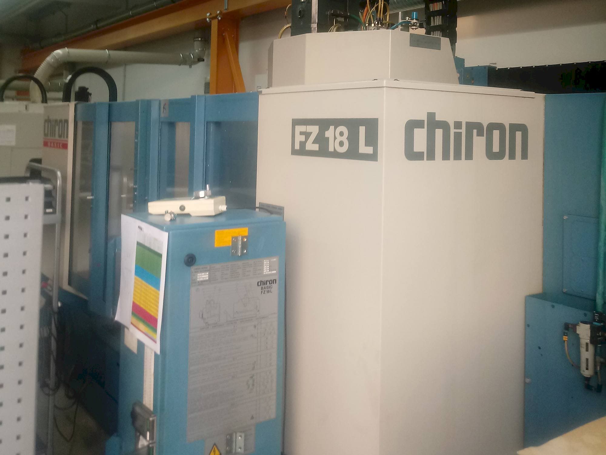 A CHIRON FZ 18 L 2000 gép elölnézete