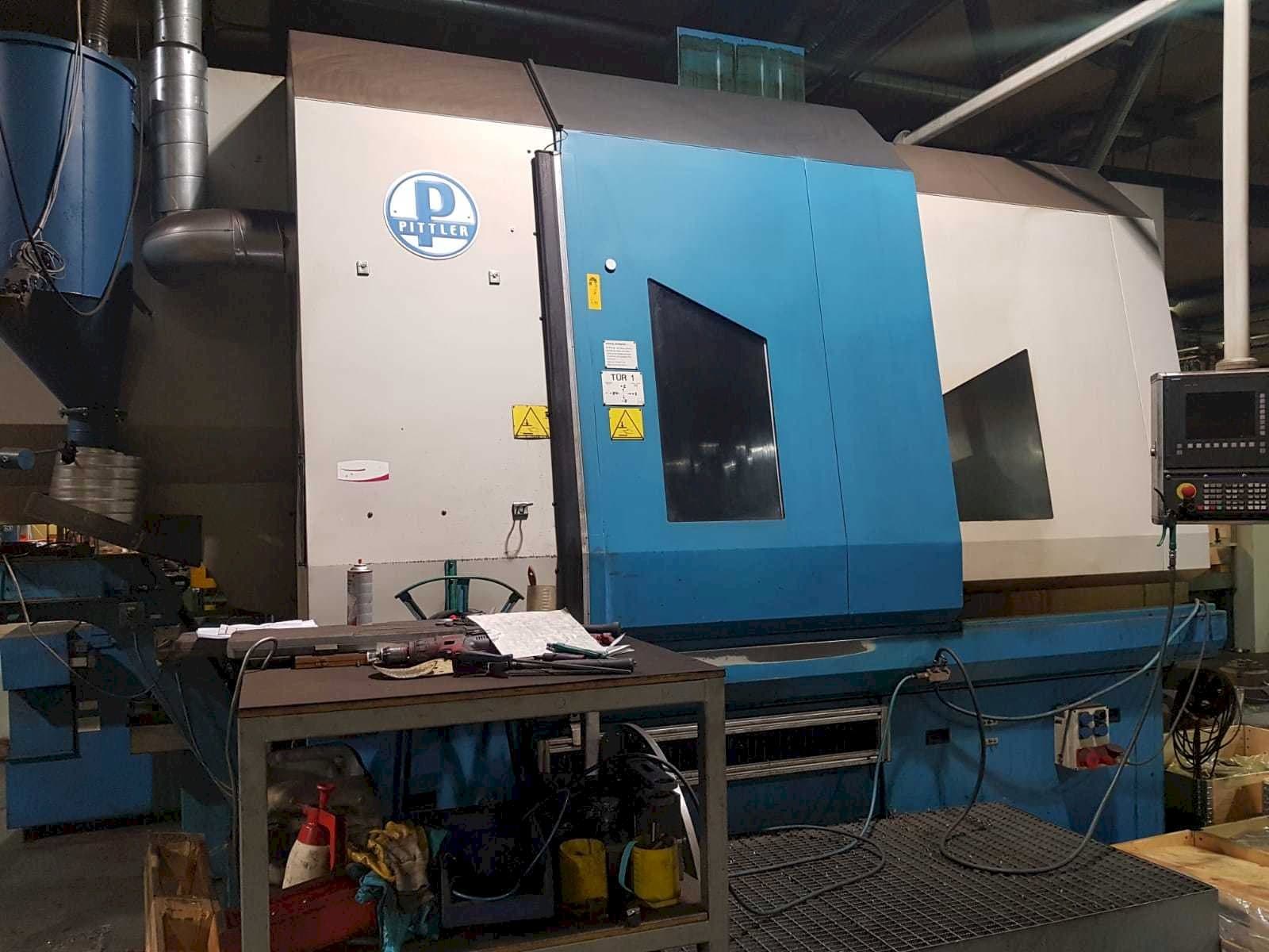 A Pittler PV 1000  gép elölnézete