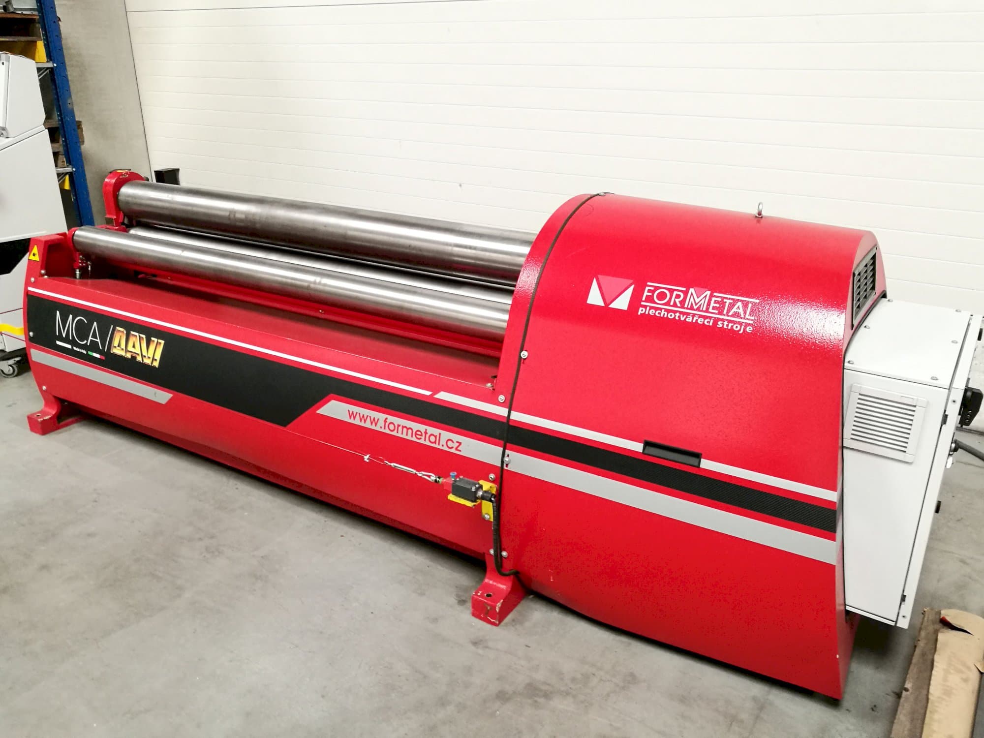 A Davi MCA 2017 gép jobb nézete