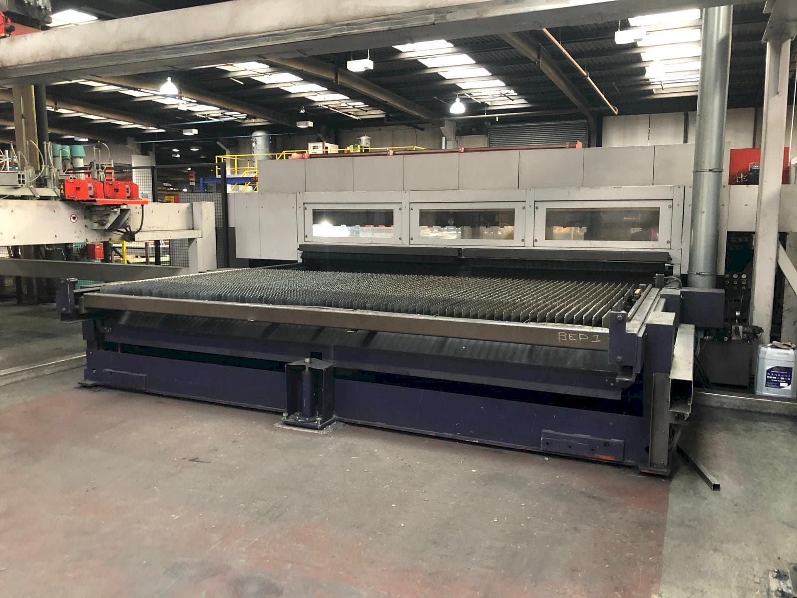 A Bystronic Byspeed 4020 gép elölnézete