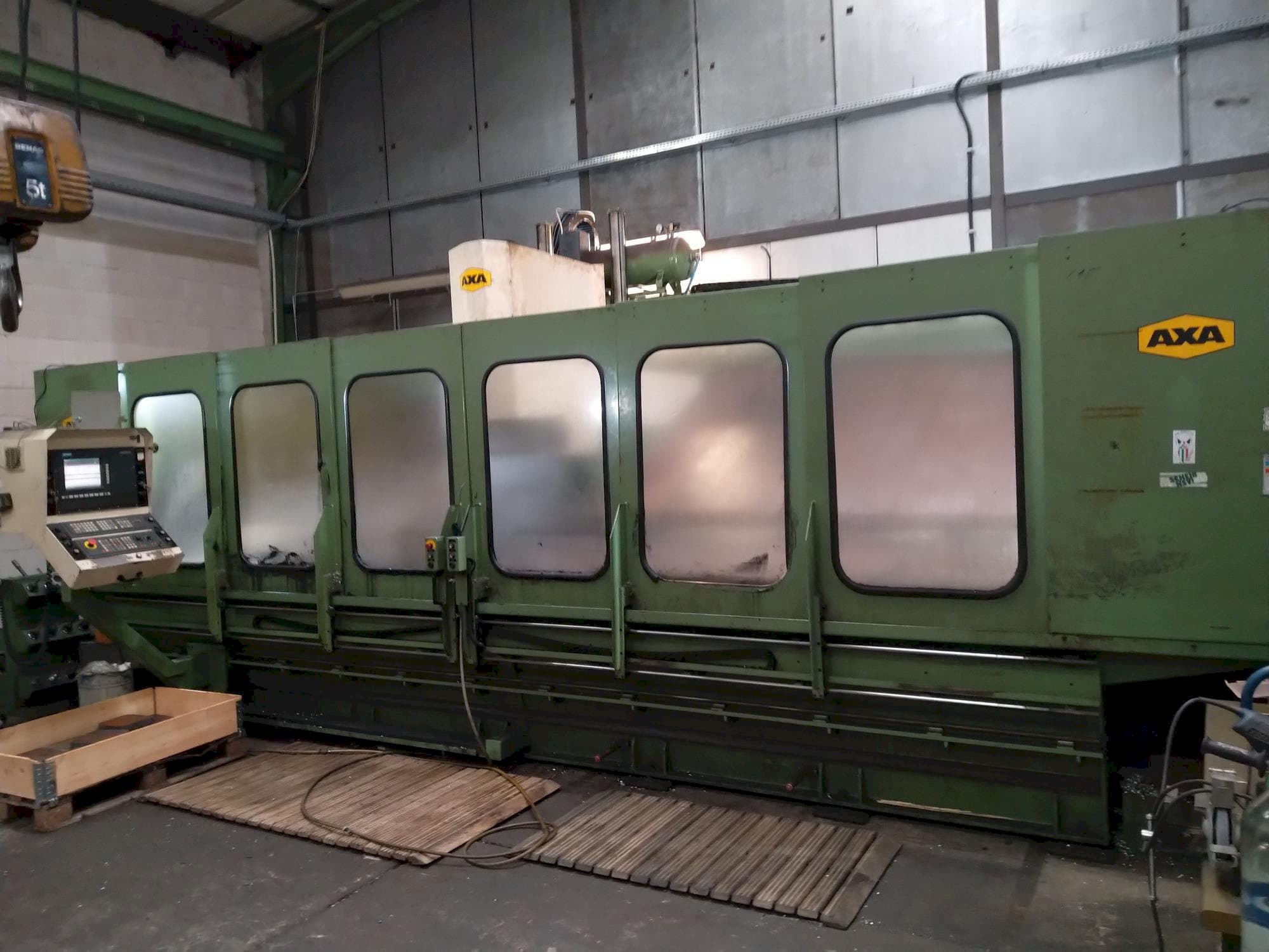 A AXA VSC 5000-m  gép elölnézete