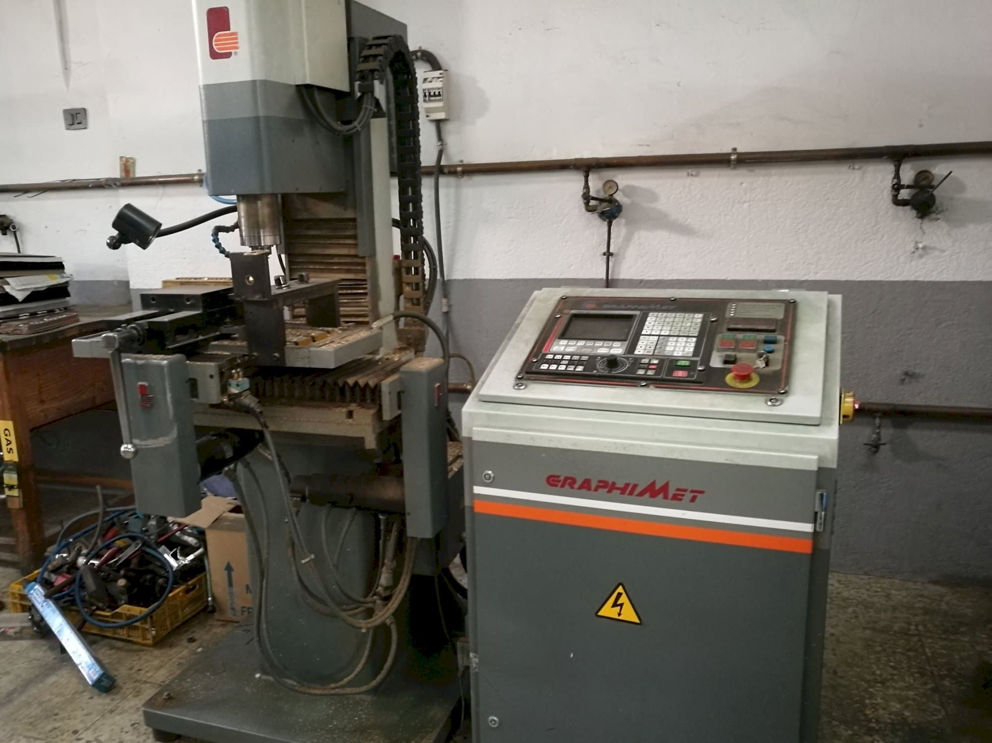 A GRAPHIMET A-2  gép jobb nézete