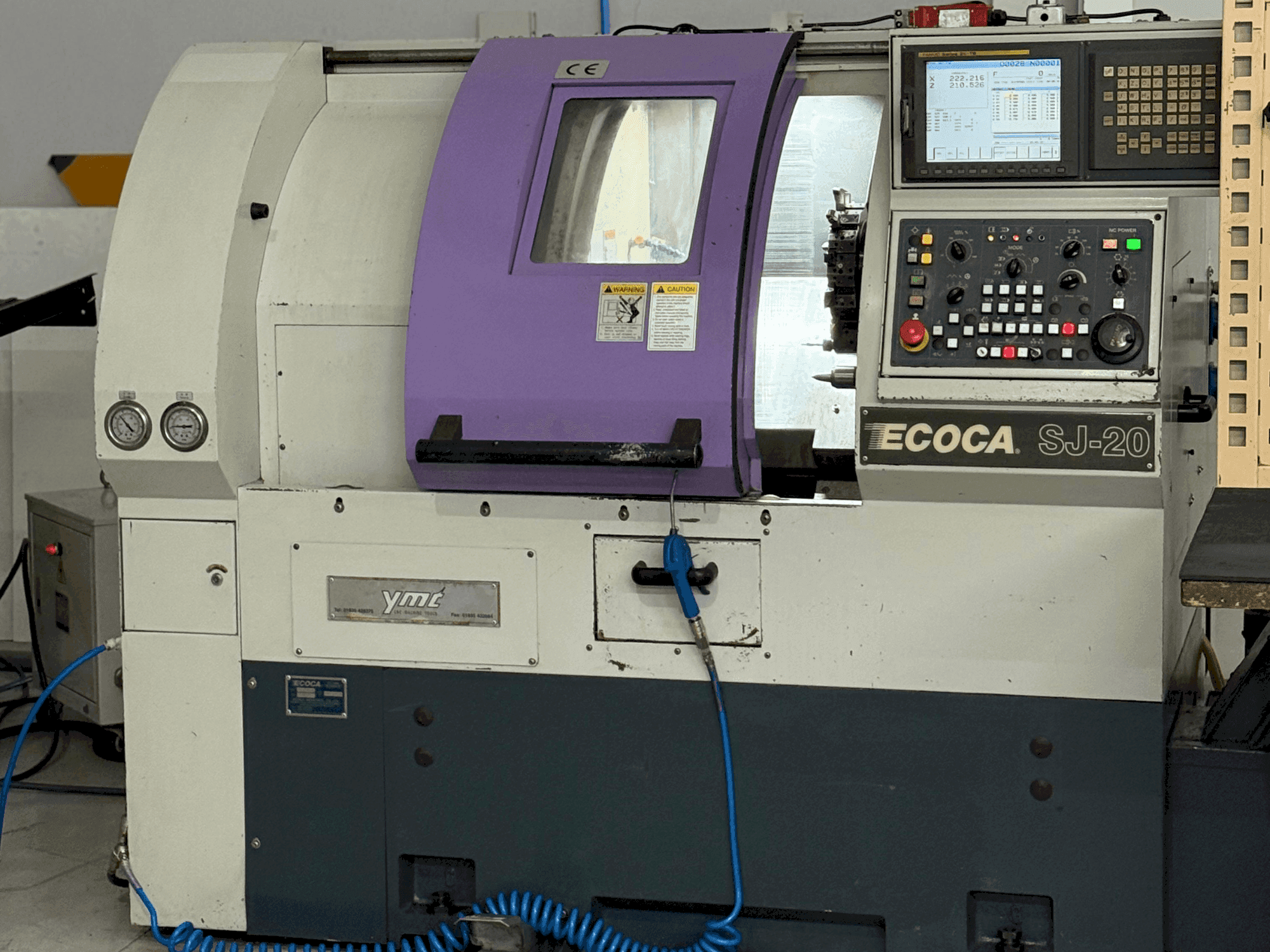 A ECOCA SJ-20 gép elölnézete