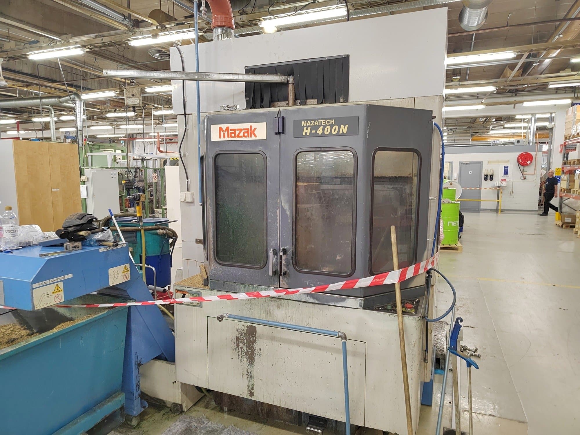 A Mazak H-400N  gép elölnézete