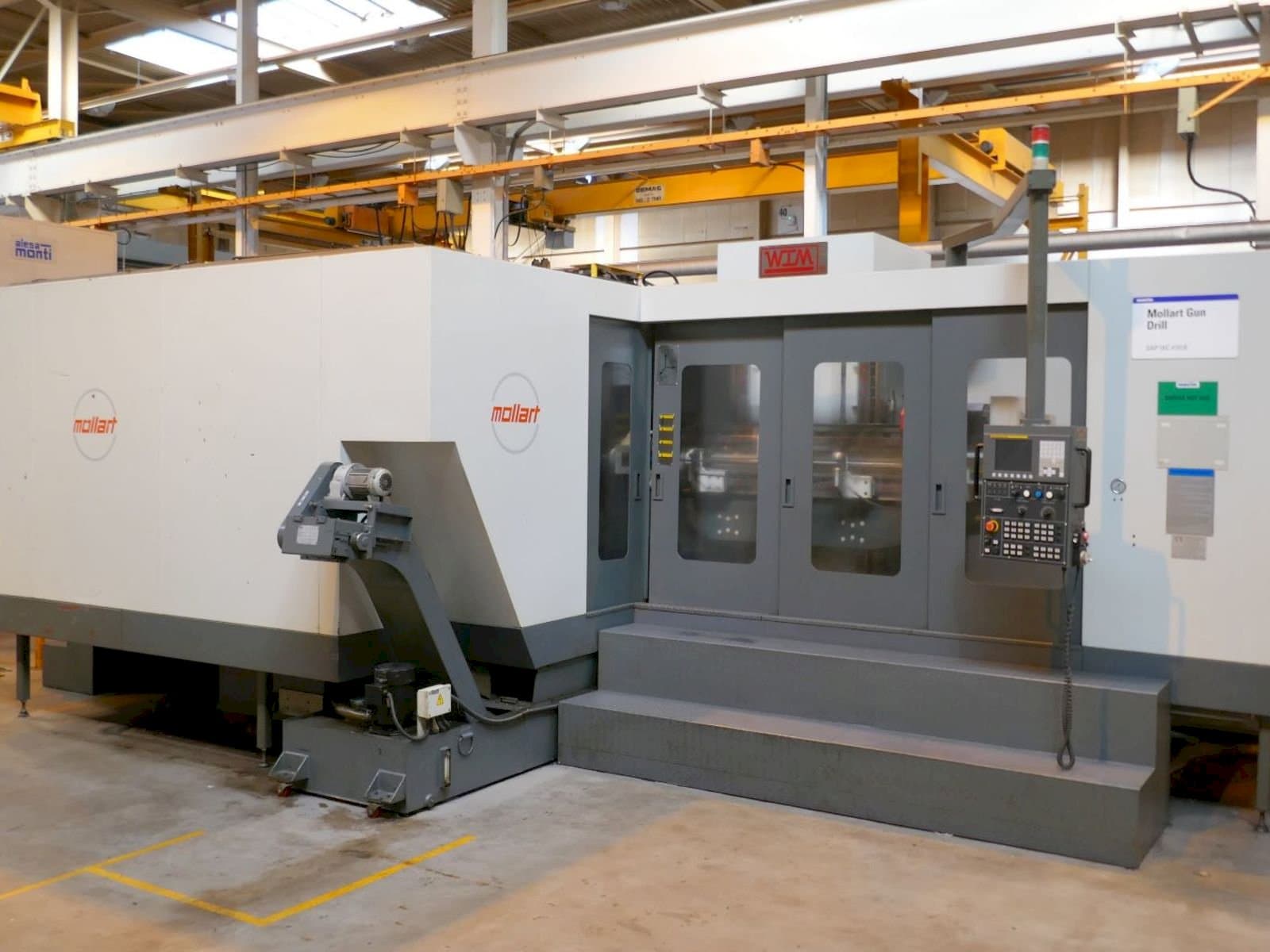 A MOLLART MATRIX DHD1510-18S gép elölnézete