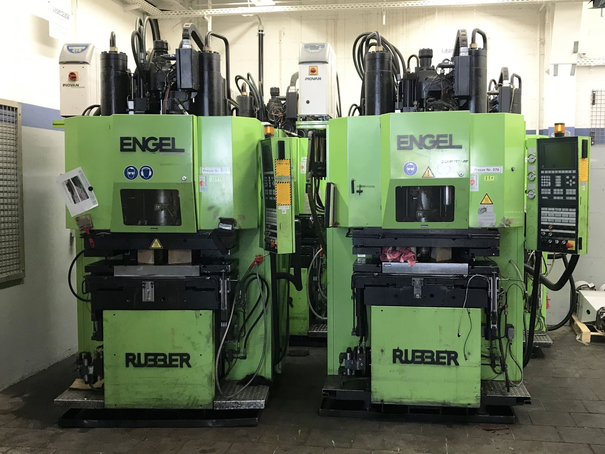 A ENGEL ES 200/45 VHTL gép elölnézete