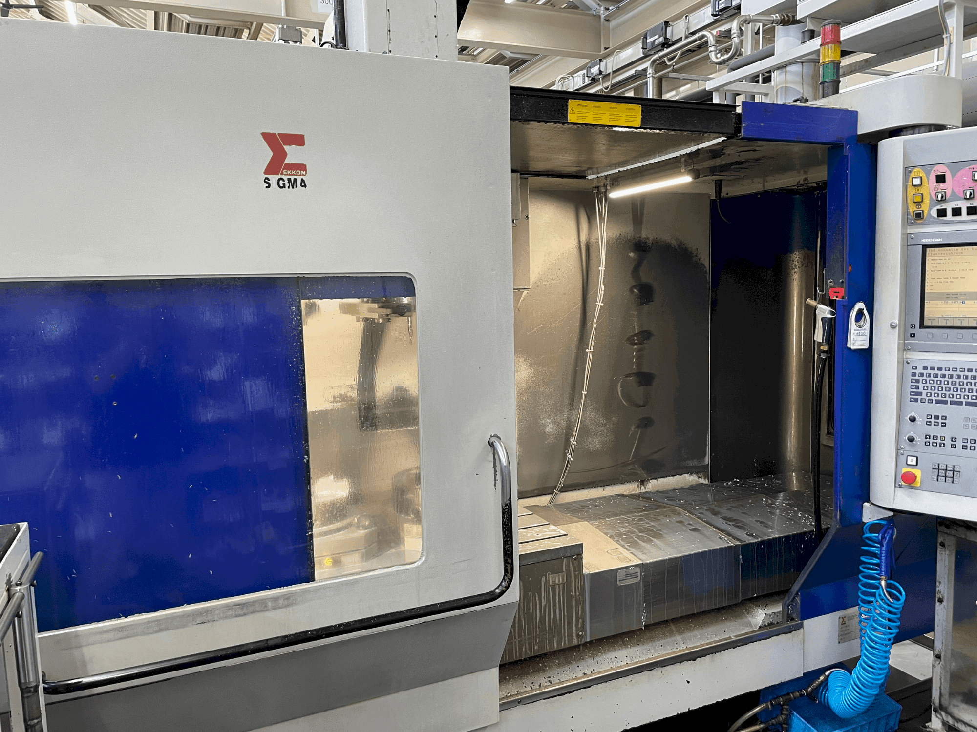 A Sigma Leader 6 gép elölnézete