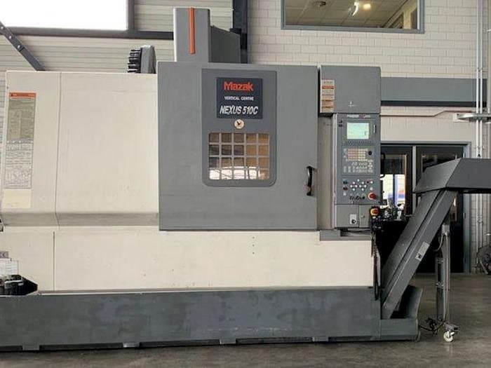 A Mazak NEXUS 510C gép elölnézete