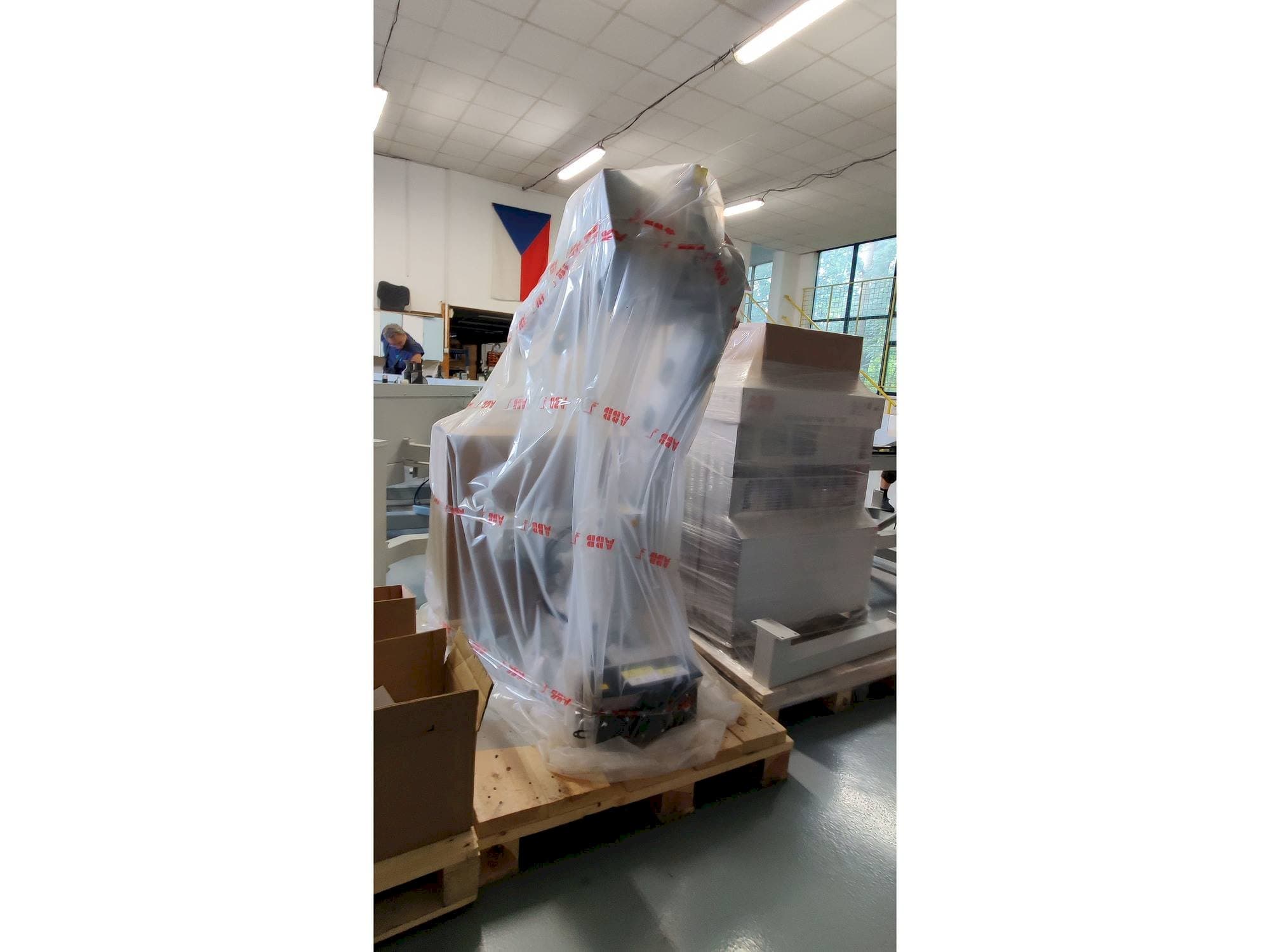 A ABB IRB 4600 gép elölnézete