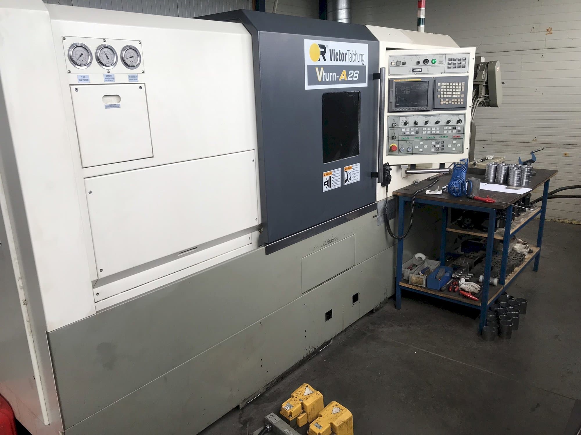 A Victor Vturn-A26  gép elölnézete