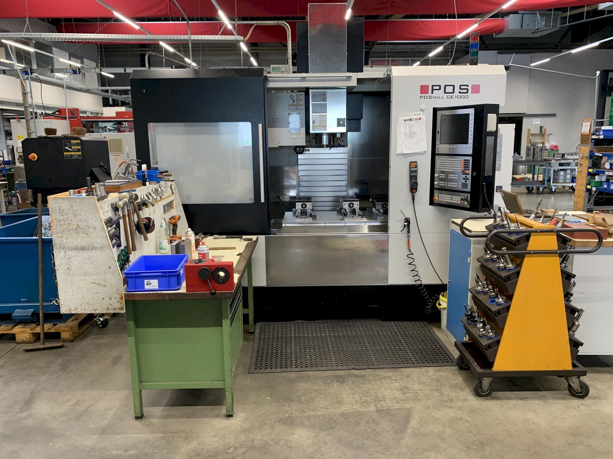 A POSmill CE 1000 gép elölnézete