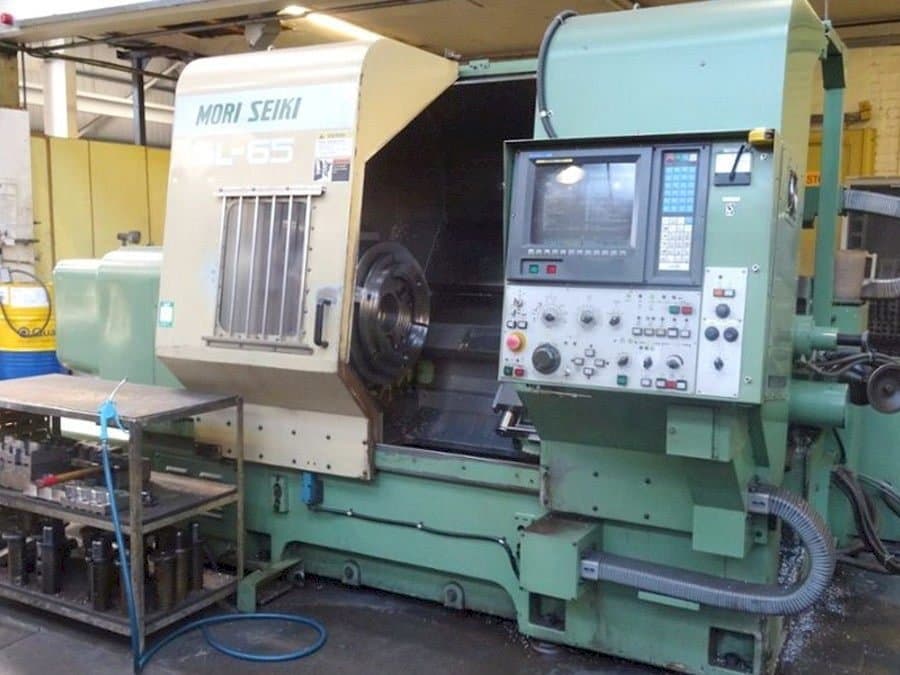 A MORI SEIKI Sl65 gép elölnézete