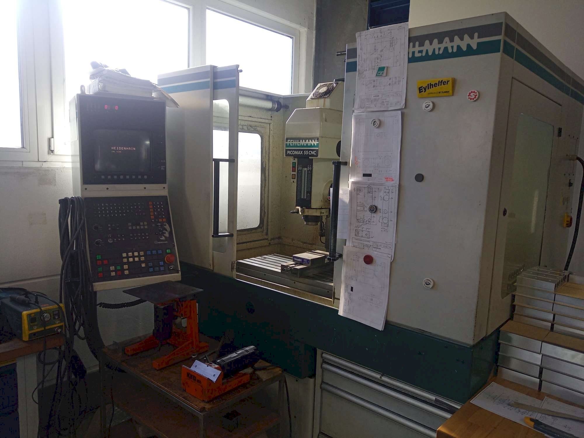 A FEHLMANN Picomax 55 CNC gép elölnézete
