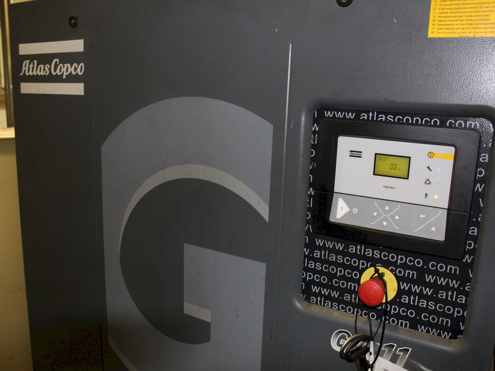 A Atlas Copco GA11  gép elölnézete