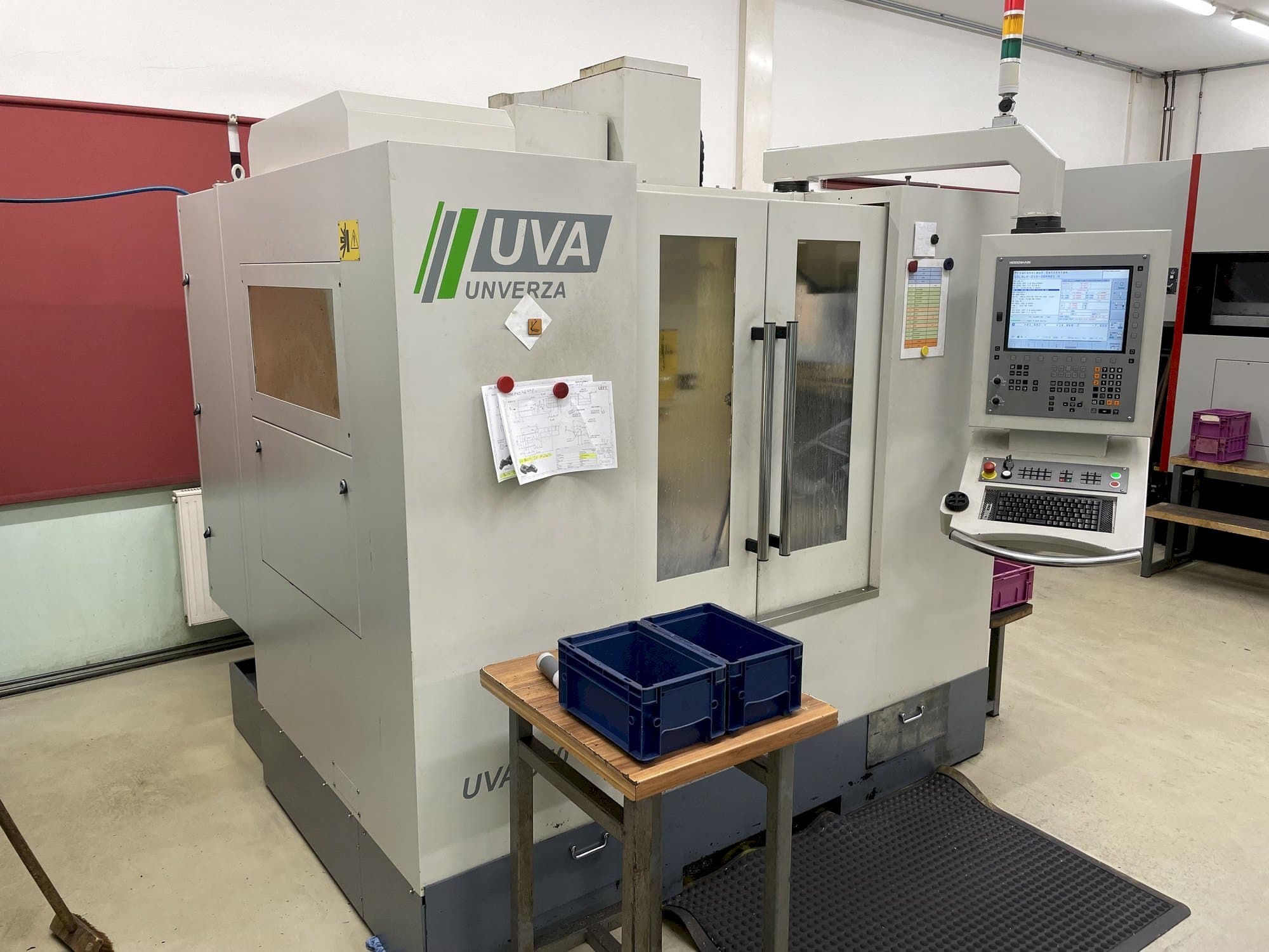 A HOMMEL UNVERZAGT UVA 550 Plus gép elölnézete