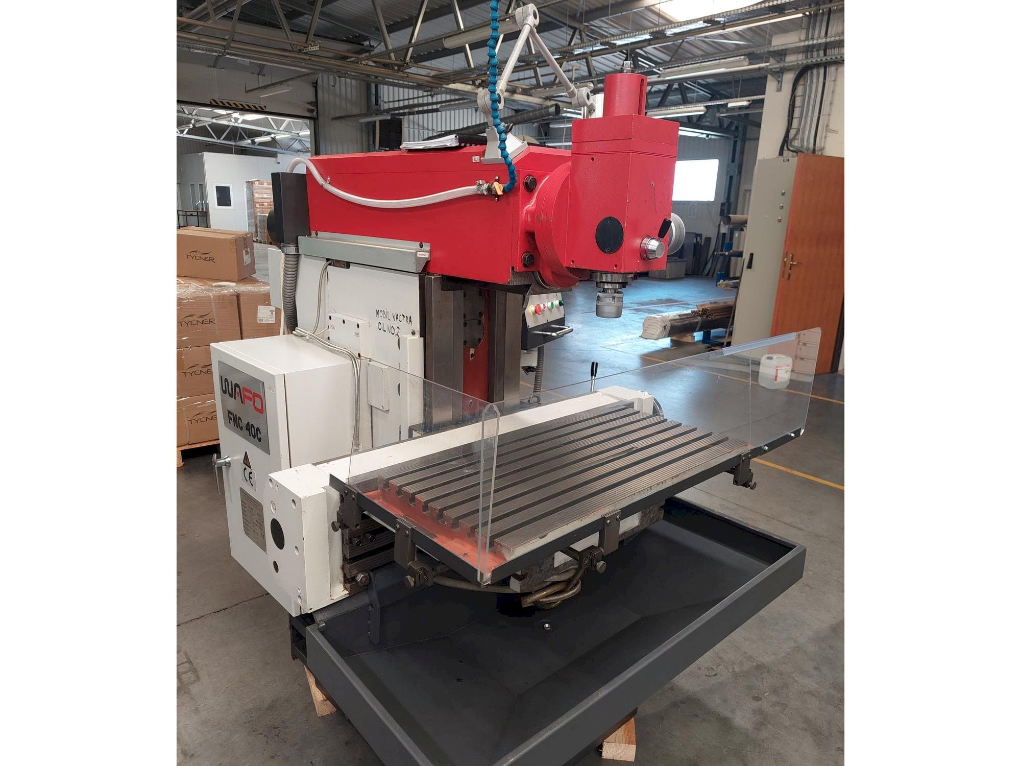 A WAFO FNC 40C gép elölnézete