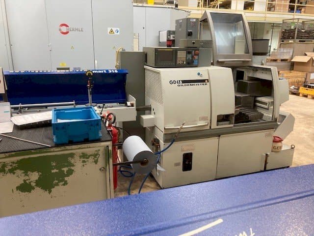 A Gildemeister GD 16 gép elölnézete