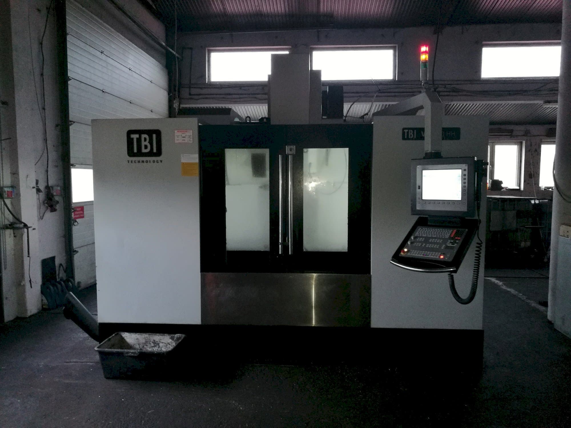A TBI VC 1270 HH gép elölnézete