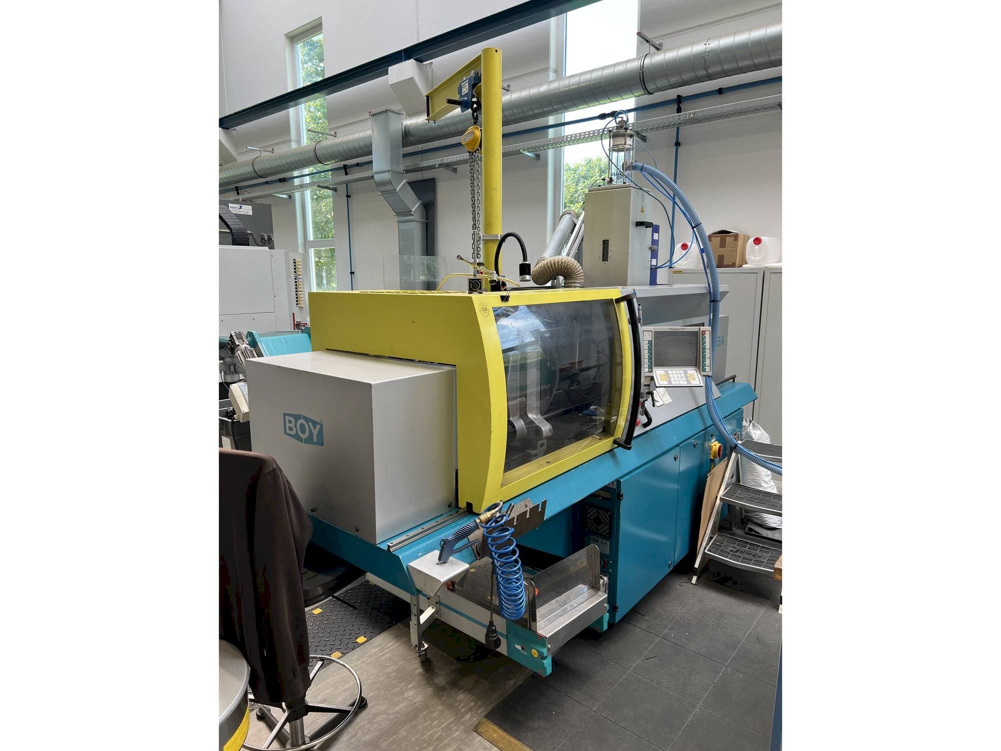 A BOY 55A gép bal oldali nézete