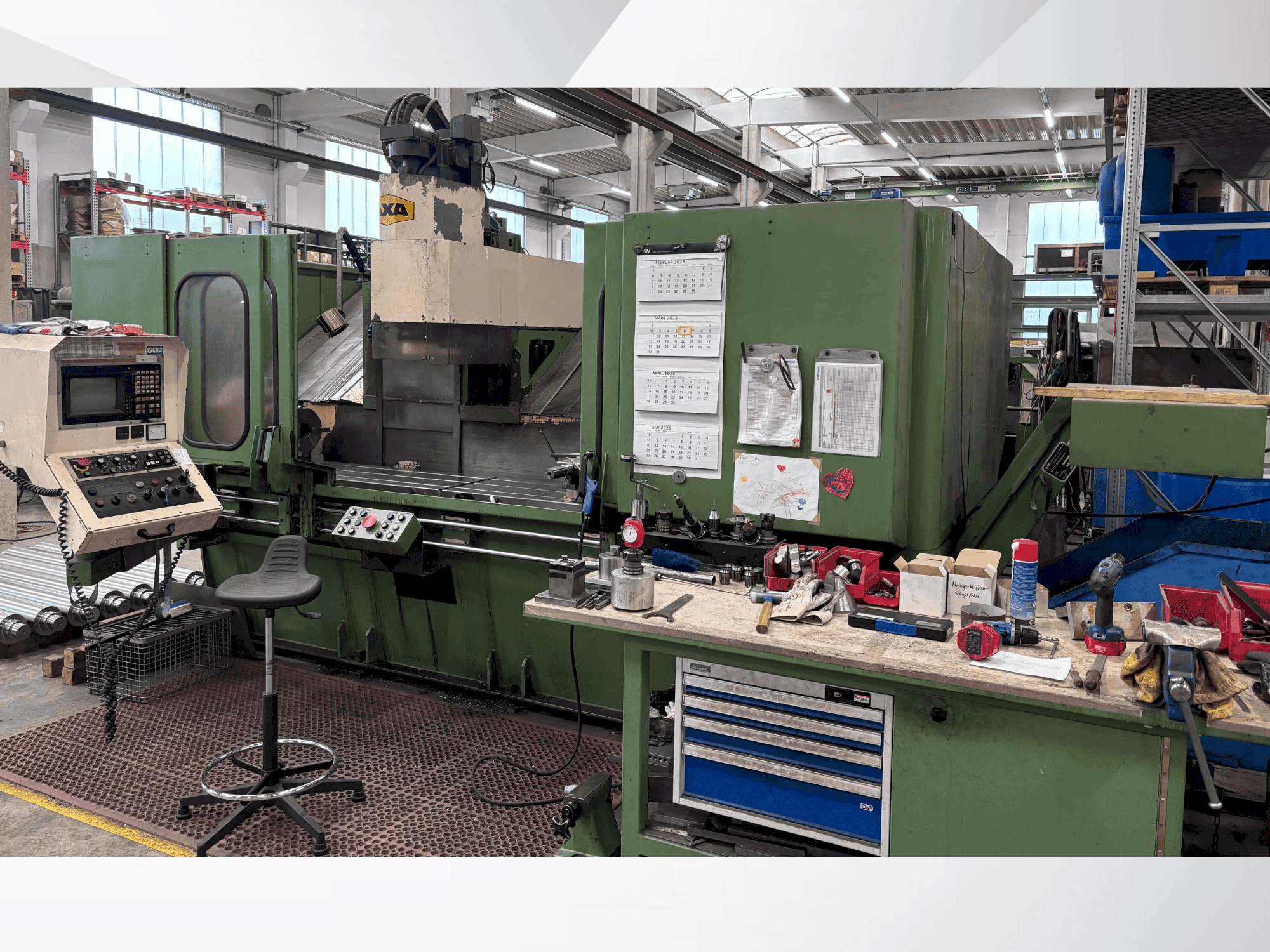 A AXA VSC 2 M gép elölnézete