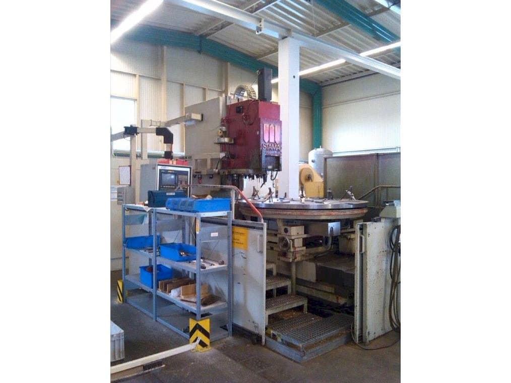 A STAMA MC 430- GÜ gép elölnézete