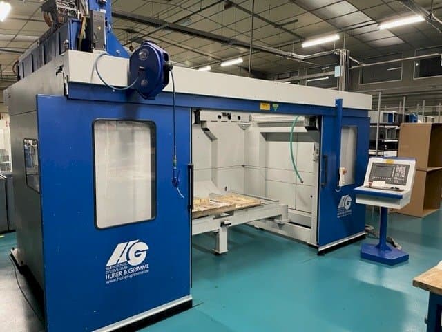 A HG GRIMME GSF 20/10 gép elölnézete