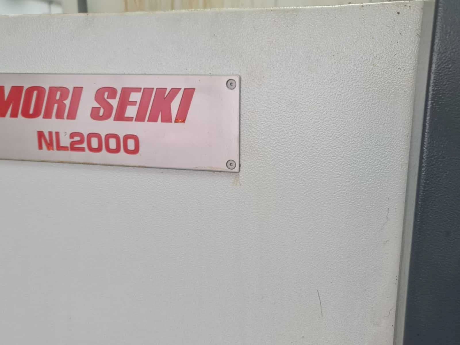 A DMG Mori Seiki NL2000Y gép elölnézete