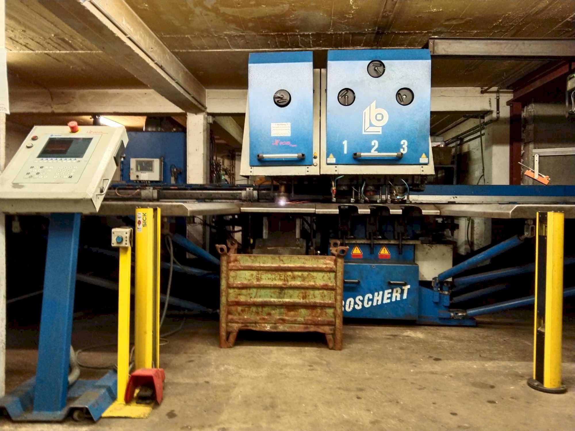 A Boschert Tri Combicut plasma gép elölnézete