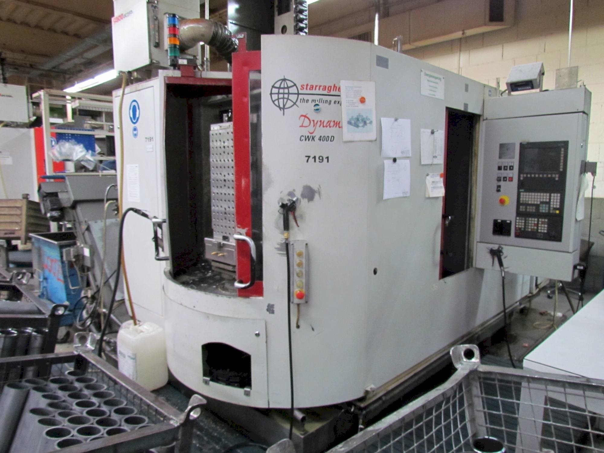 A Heckert CWK 400 D gép elölnézete