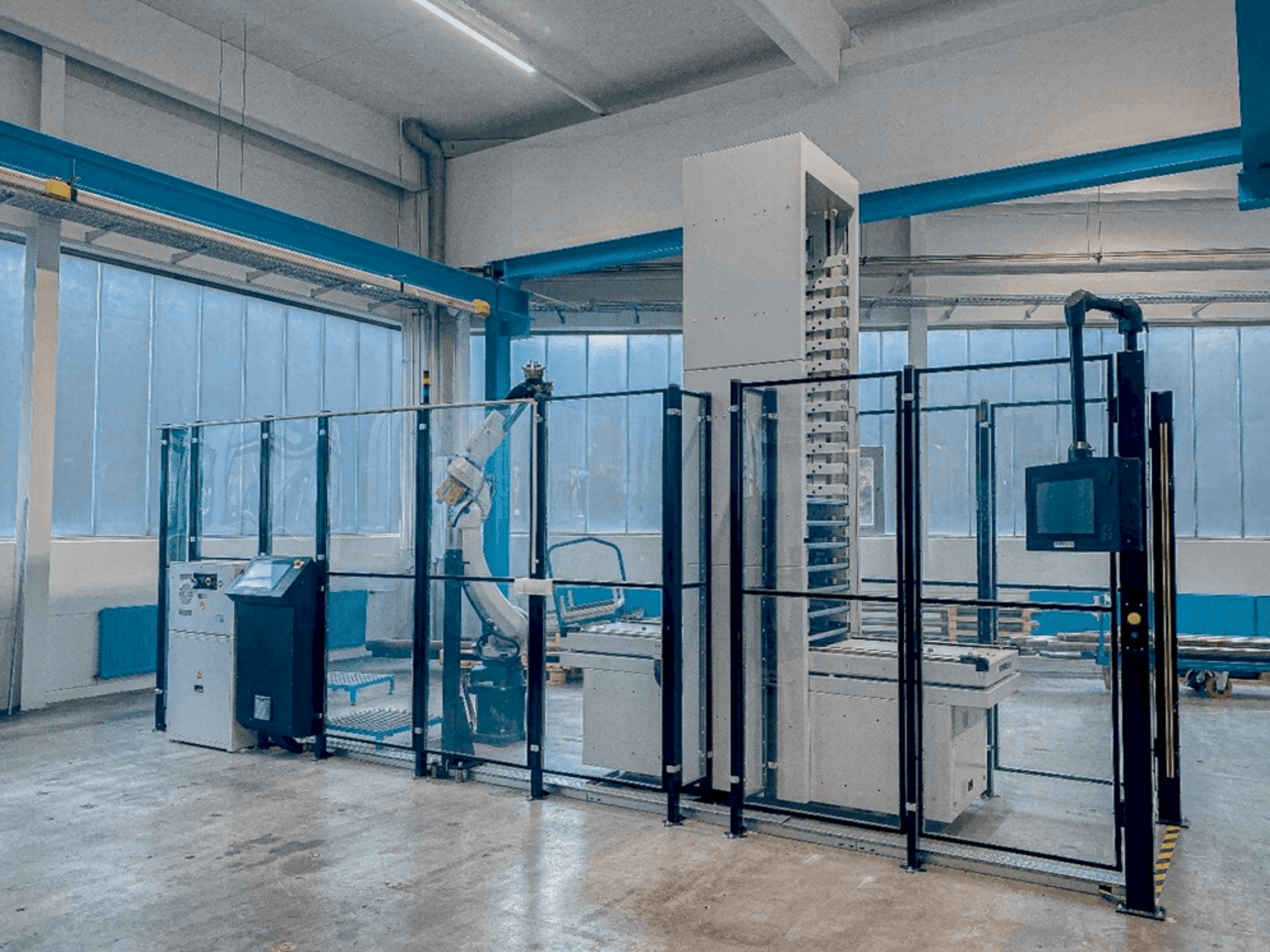 A FANUC ARC Mate 120iD/35, M-20iD/35  gép elölnézete