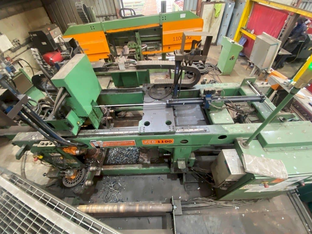 A Peddinghaus PCD 1100 gép elölnézete