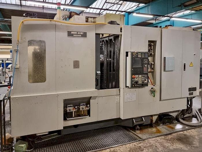 A MORI SEIKI NH-5000  gép elölnézete