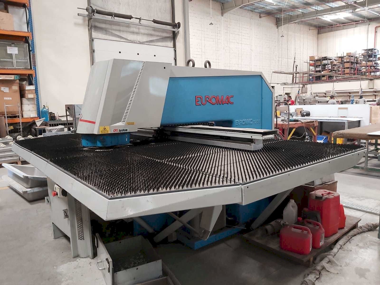 A Euromac MTX INDEX gép elölnézete