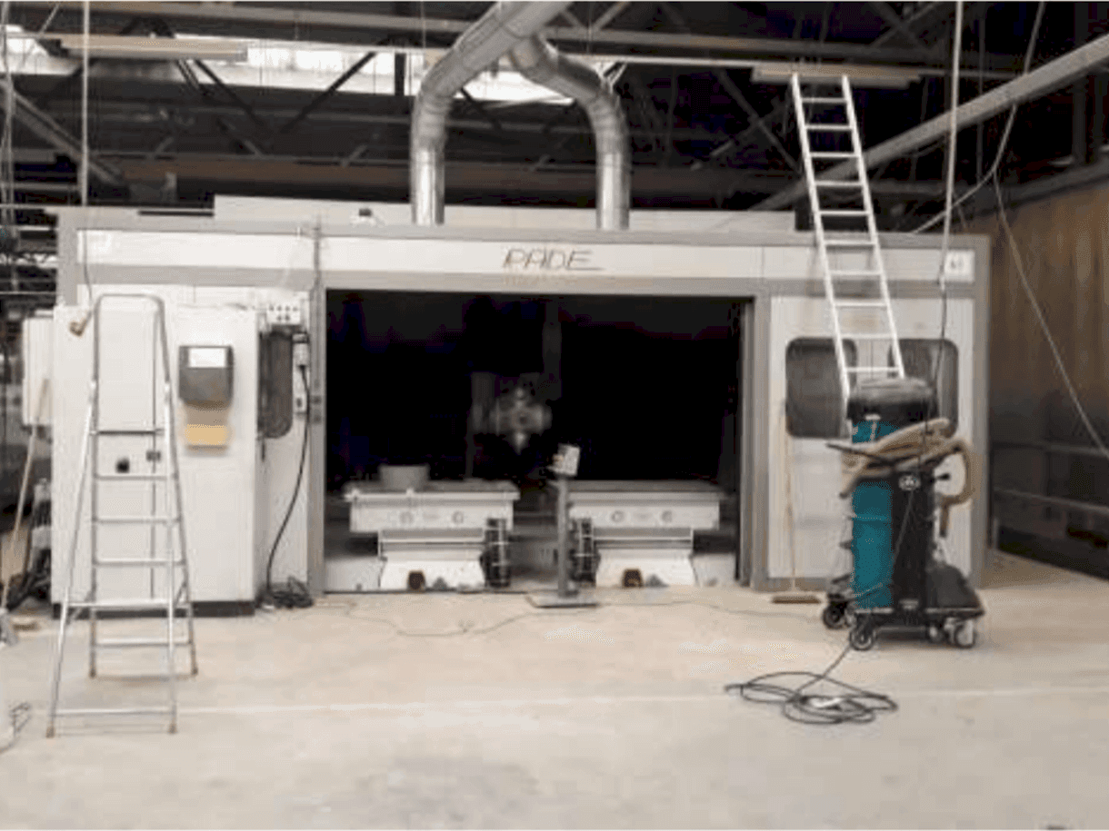 A PADE UNI 5 concept gép elölnézete