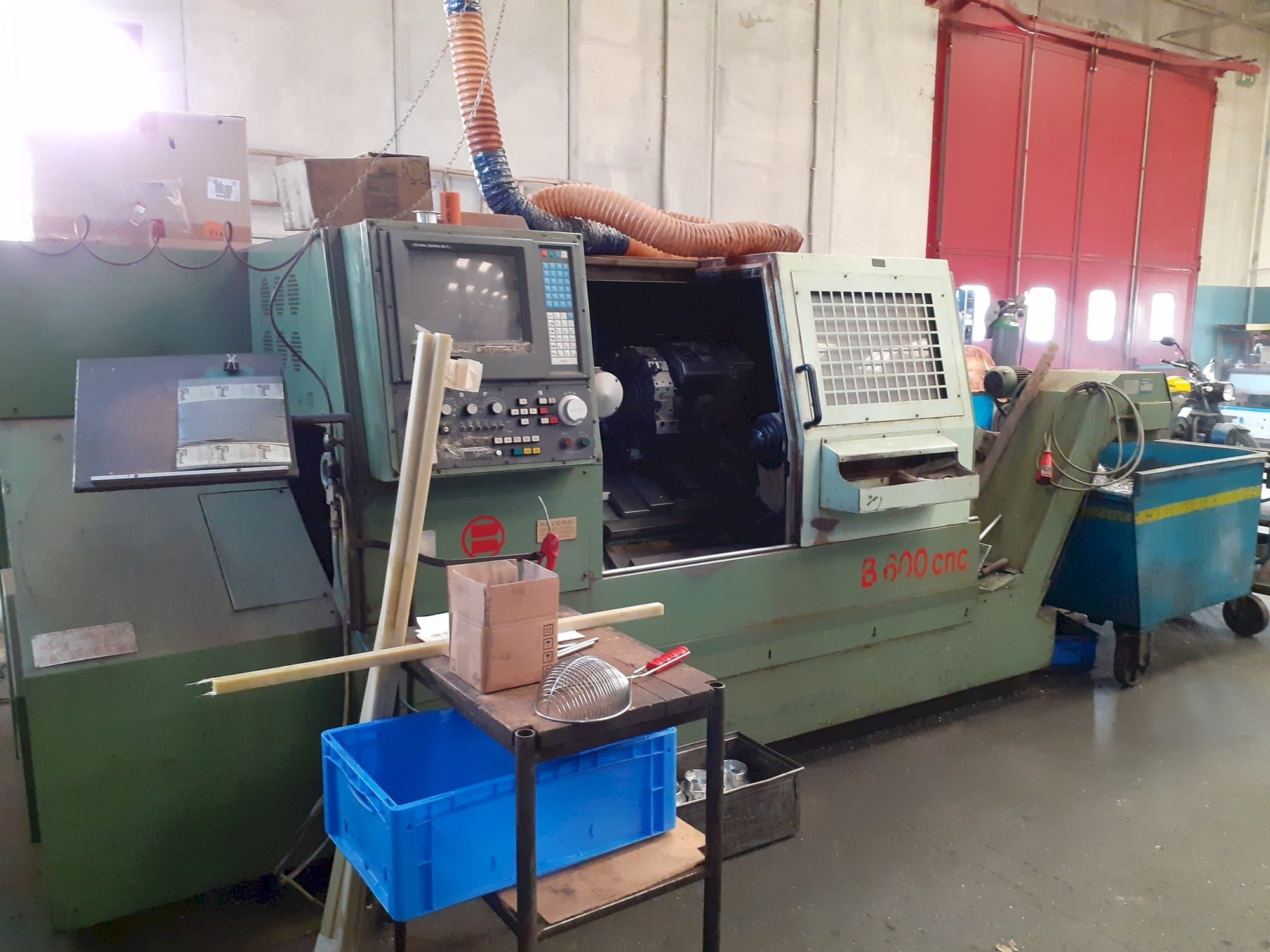 A Biglia B600 gép elölnézete