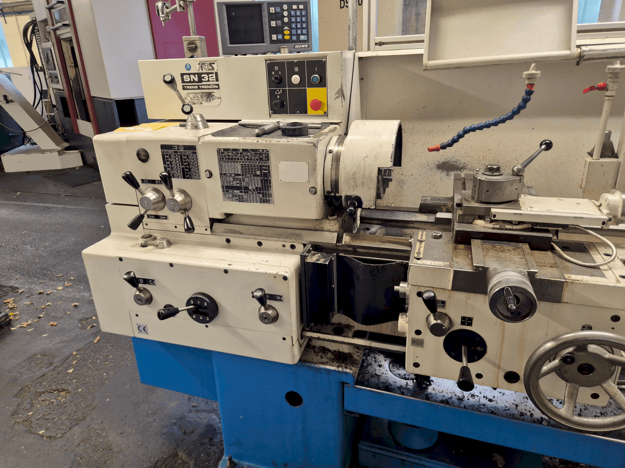 A TRENS SN 32  gép elölnézete