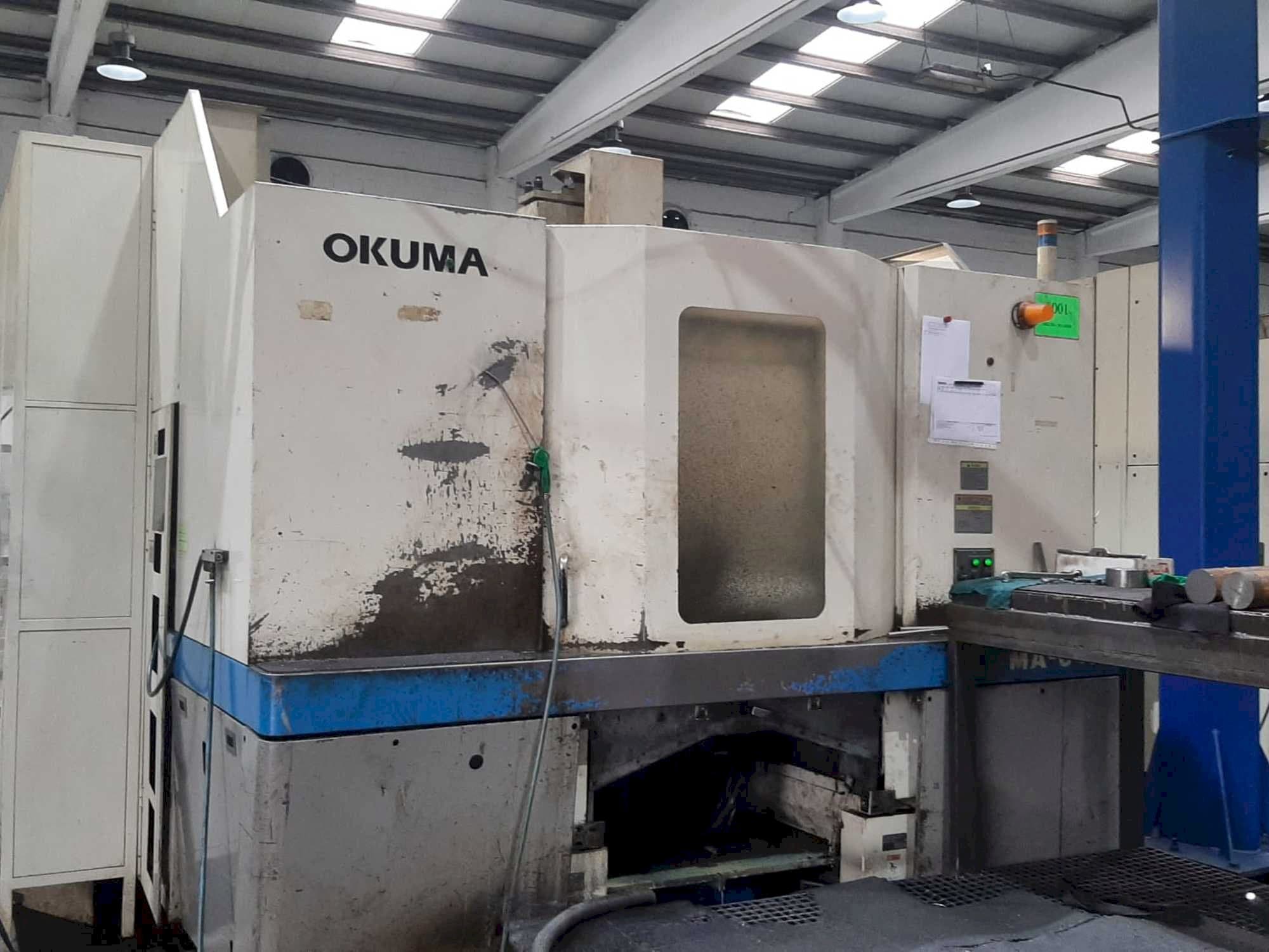 A Okuma MA-60HB gép elölnézete