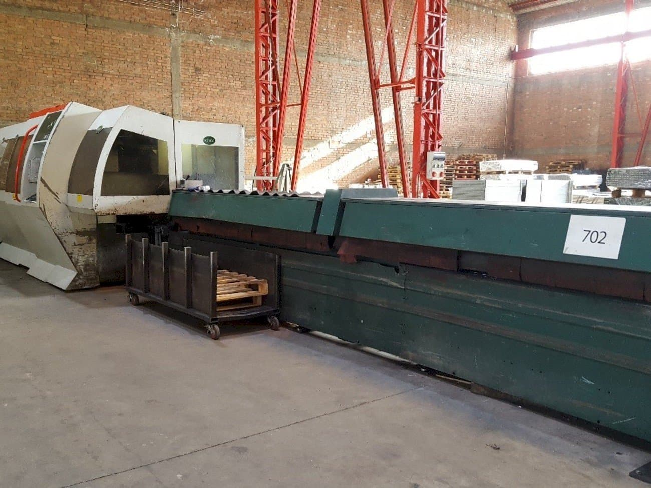 A BLM ADIGE LT 702D  gép elölnézete