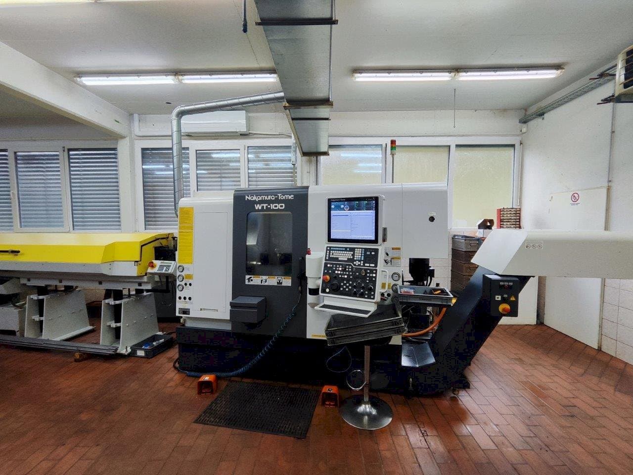 A NAKAMURA-TOME WT-100 MMY gép elölnézete