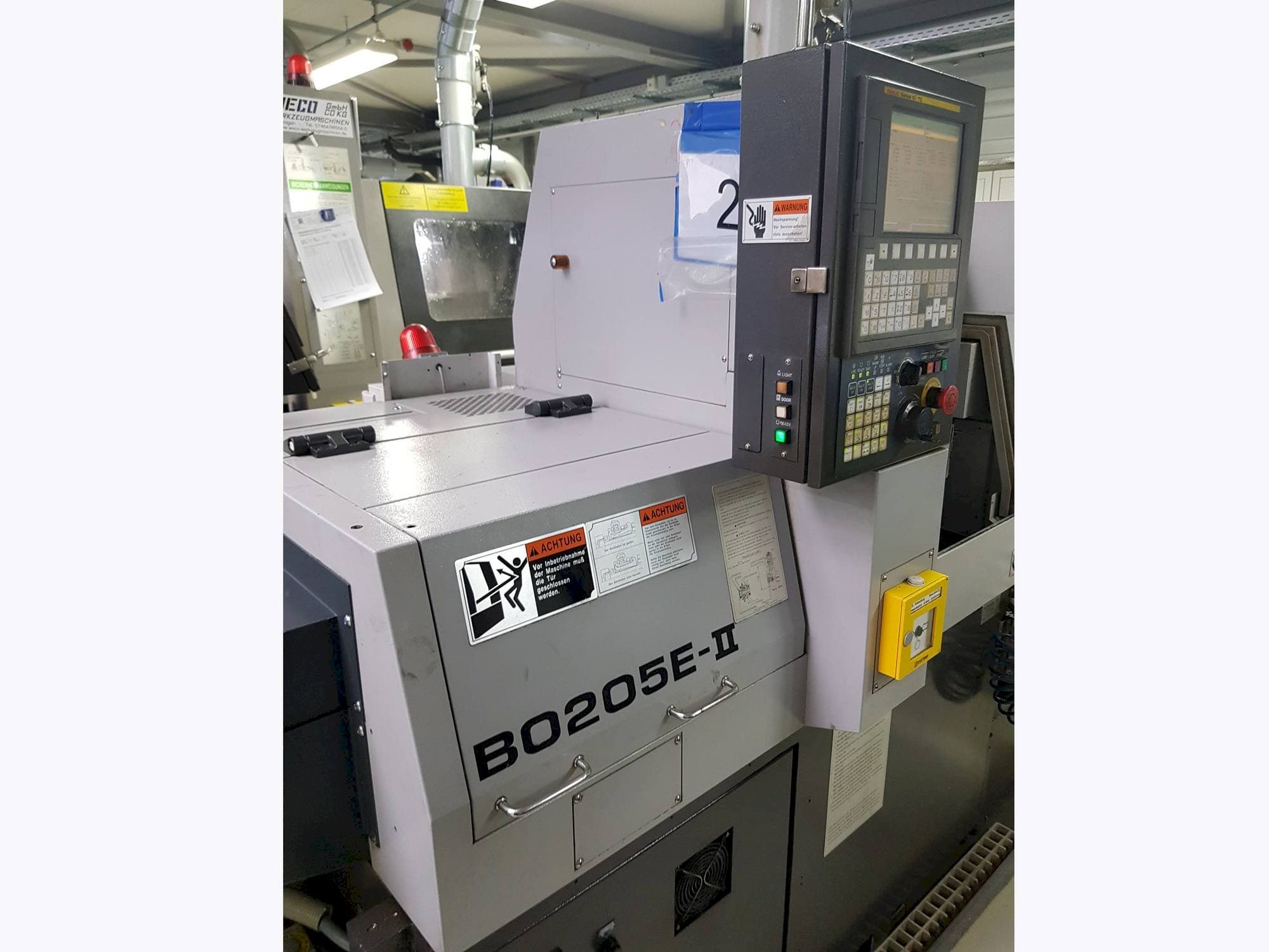 A TSUGAMI BO205E-II gép elölnézete