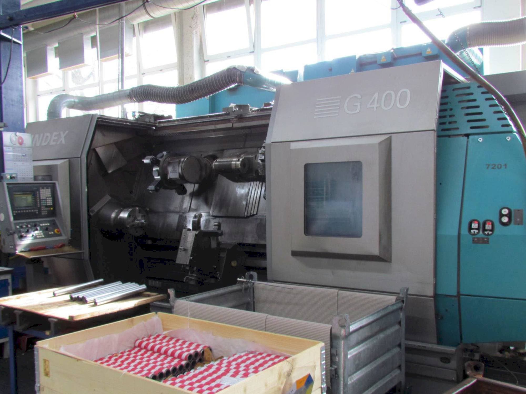 A Index G400 gép elölnézete
