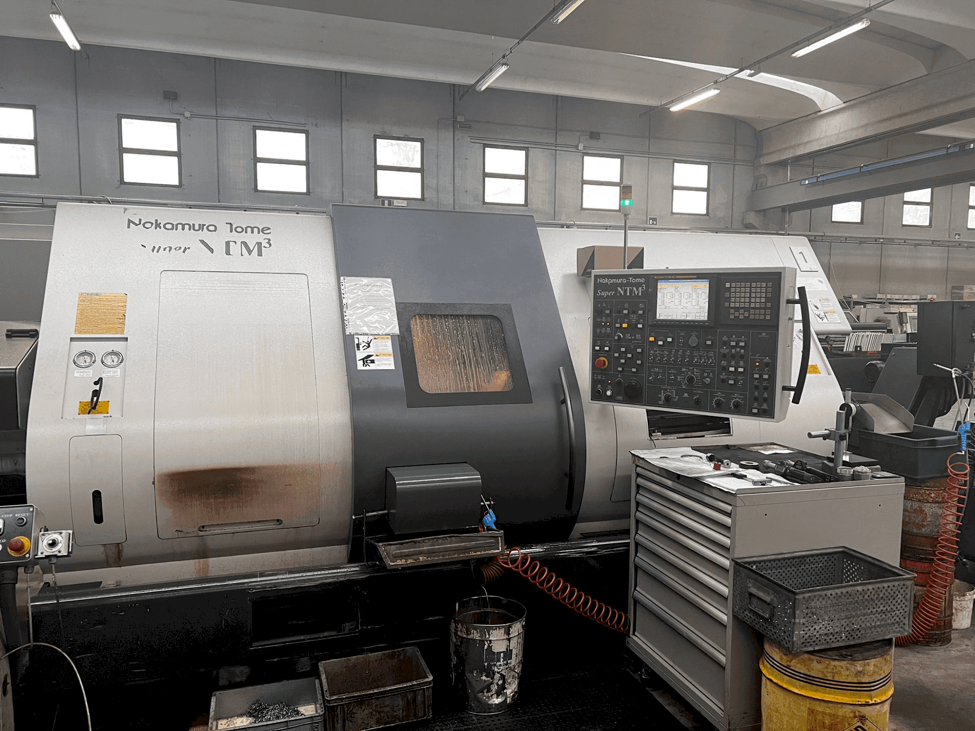 A NAKAMURA NTM3 gép elölnézete
