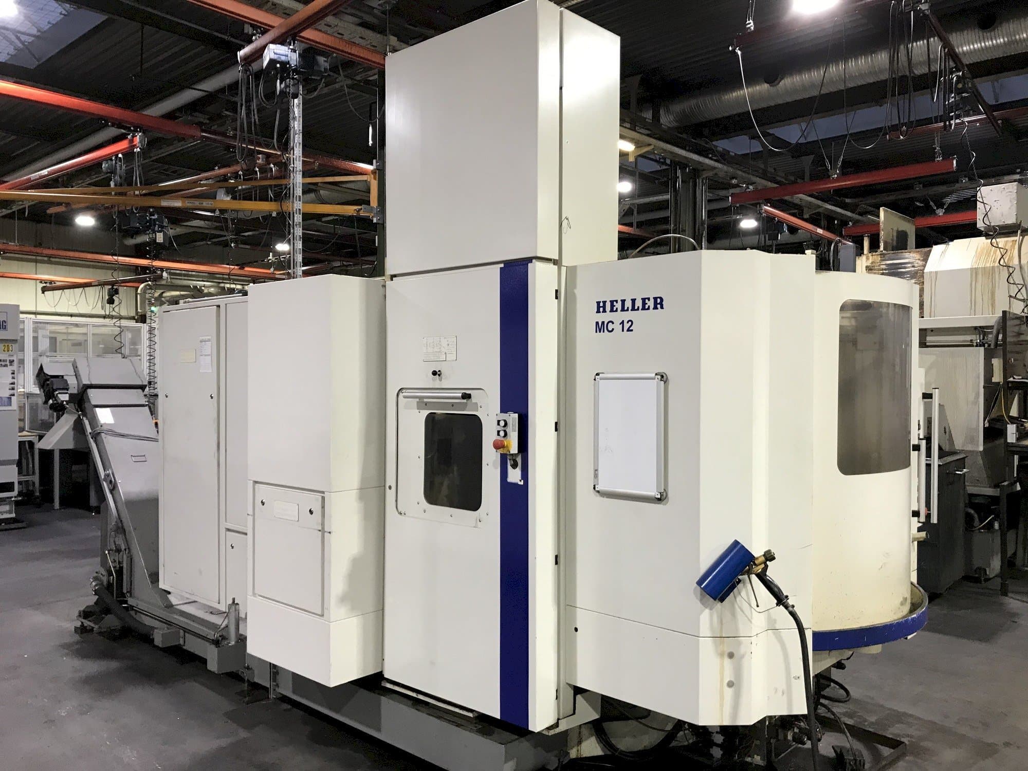 A HELLER MC 12  gép elölnézete