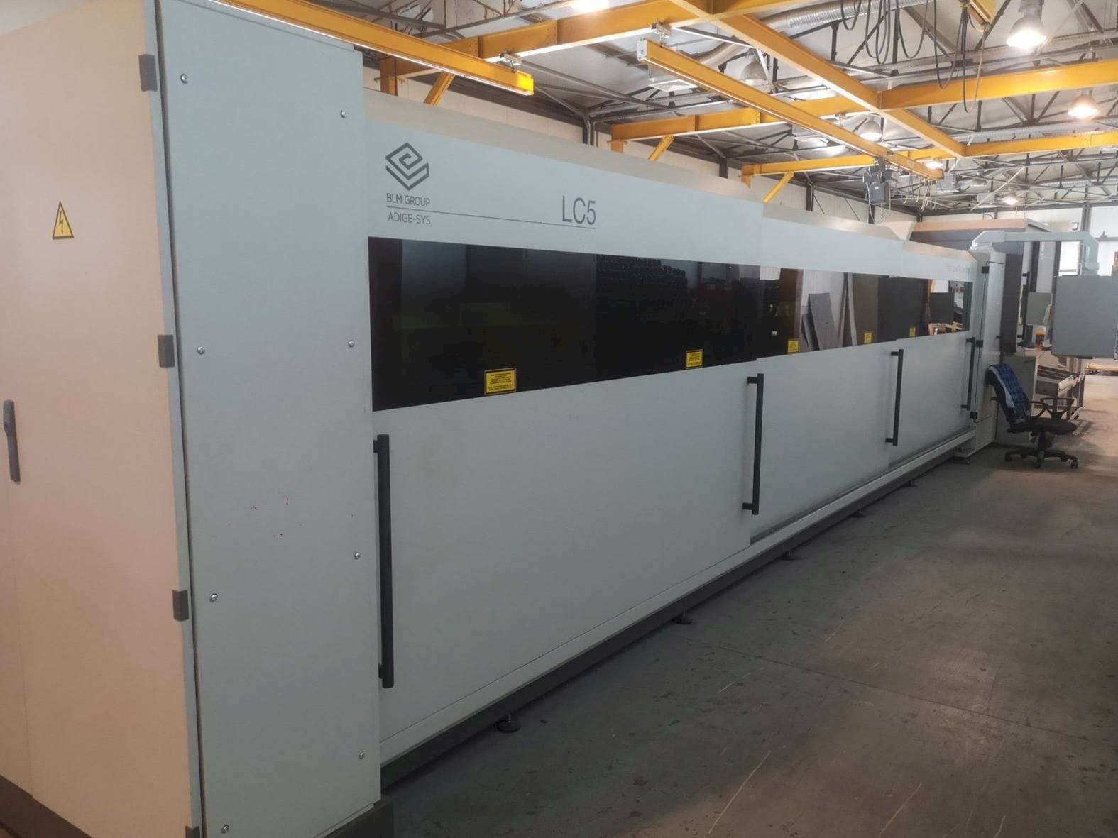 A BLM LC5 gép oldalnézete