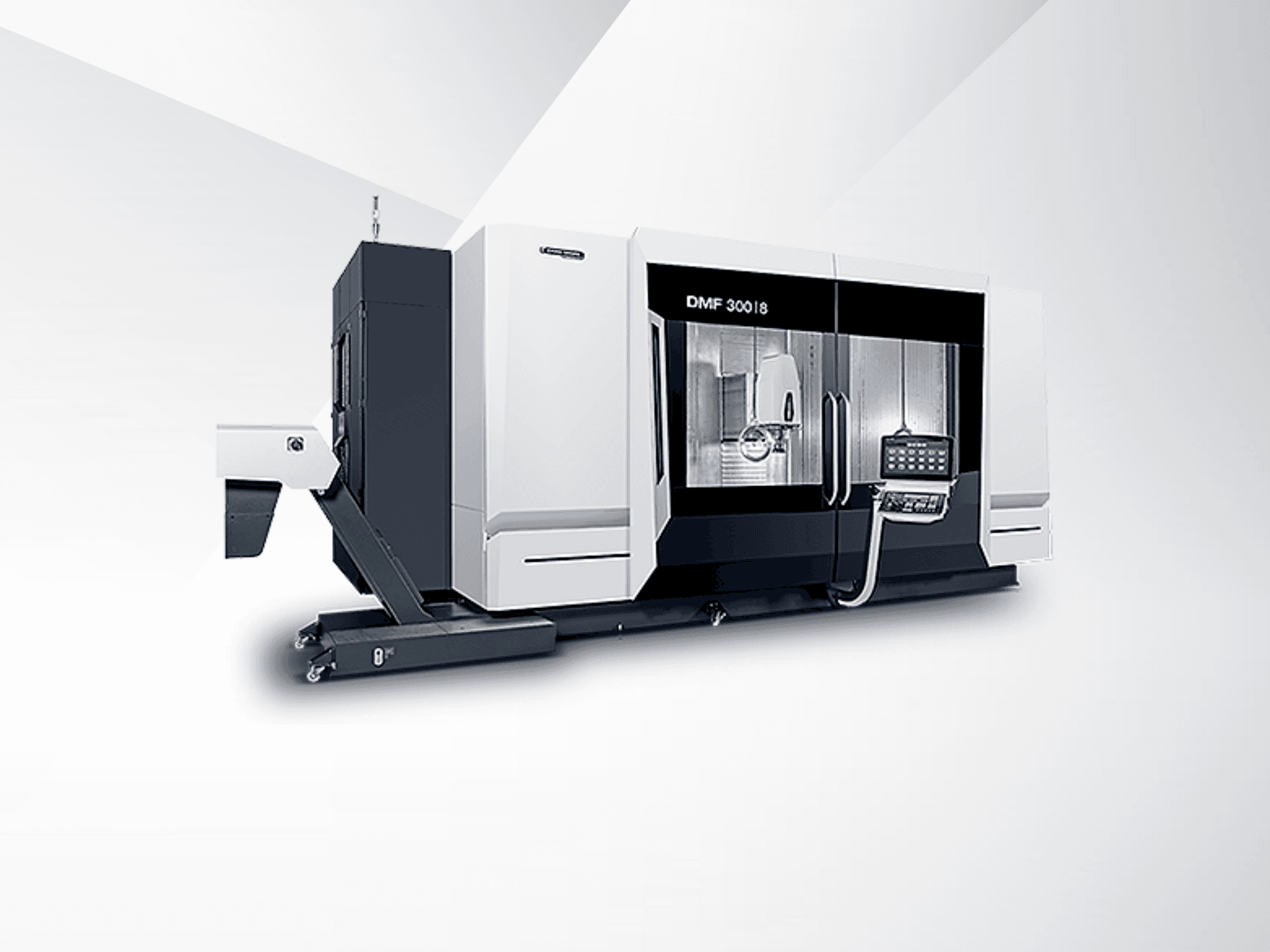 A DMG MORI DMF 300-8  gép elölnézete