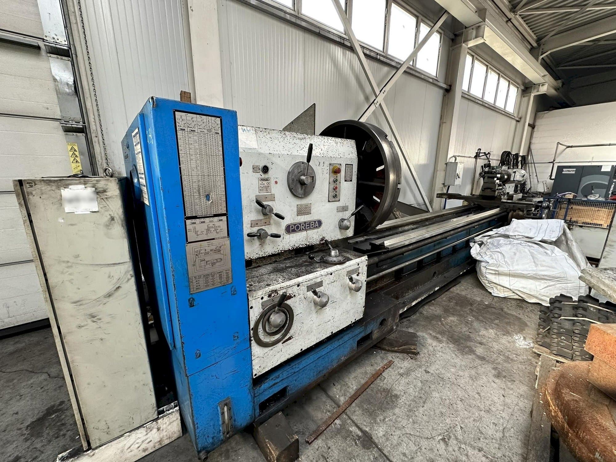 A Poreba TR 115 B3 x 5000 gép elölnézete