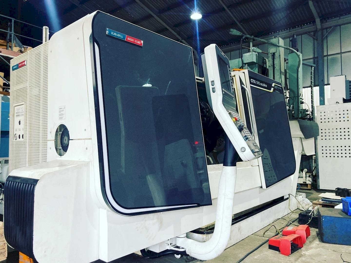 A DMG Mori Seiki CTX 510 ECO gép oldalnézete