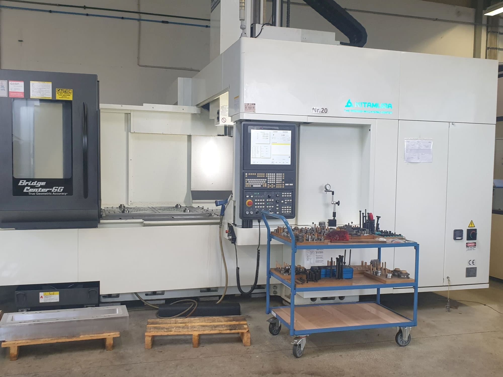 A Kitamura Bridge Center 6G gép elölnézete